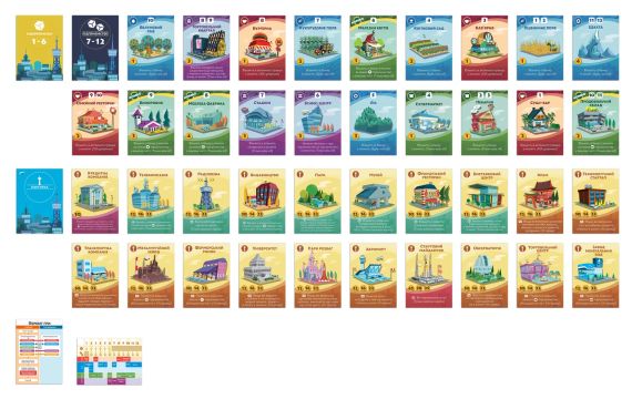 Настольная игра Наши города: Мачи Коро 2 | Зображення 3