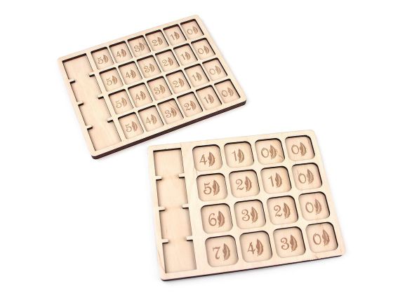 Ігронайзер Планшети підрахунку балів раунду для гри Крила (Wingspan) | Зображення 1