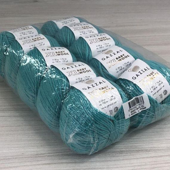 Пряжа Gazzal – Baby Wool XL колір 832 | Зображення 3
