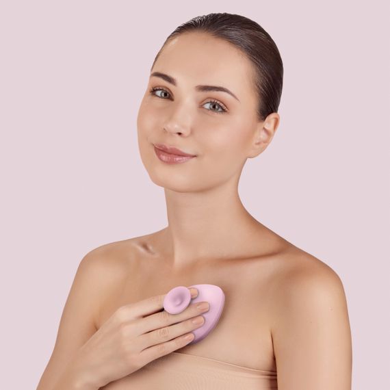 Щітка для тіла GESKE Body Brush 4в1 starlight, Рожевий | Зображення 3