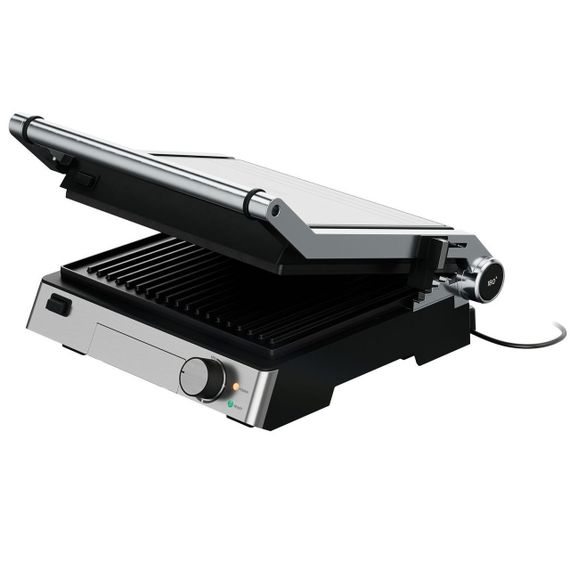 Электрический контактный гриль Silver Crest SKGE 2000 (2000 Вт, покрытие ILAG, 29x26 см, 180°) | Зображення 4