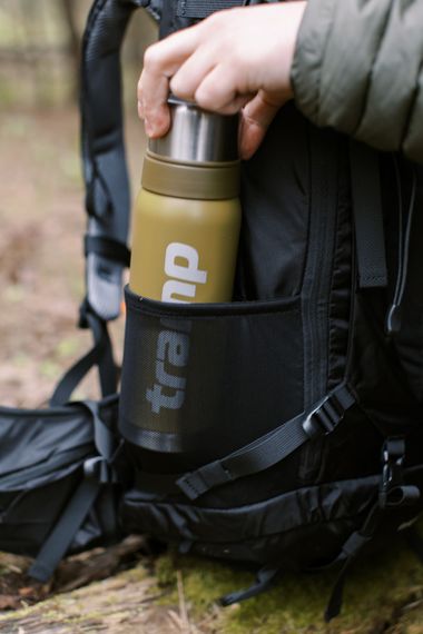 Рюкзак Tramp Expedition 60 л чорний, Похідний туристичний рюкзак трамп для трекінгу, Рюкзак для походу і полювання | Зображення 8