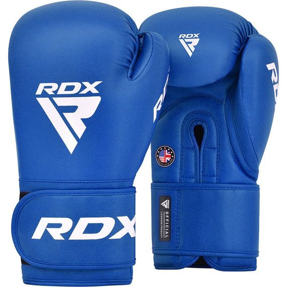 Боксерські рукавиці RDX AS2 BLUE 12 унцій (капа в комплекті) | Зображення 1