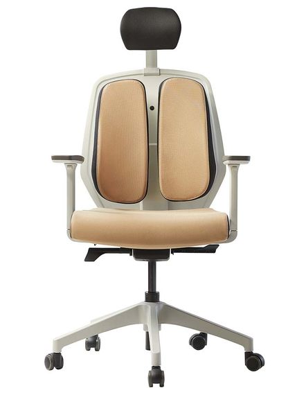 Кресло офисное DUOREST ALPHA HDBA-SW beige ортопедическое | Зображення 1