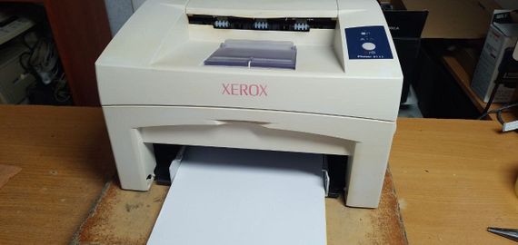 Принтер Б-класс Xerox Phaser 3117 / Лазерная монохромная печать / 600 x 600 dpi / A4 / 16 стр/мин / USB 2.0 б/у | Зображення 2