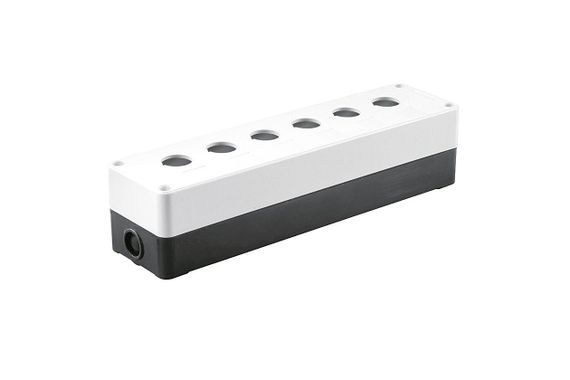 Корпус КП106 для кнопок 6 місце білий Ny95500301/1