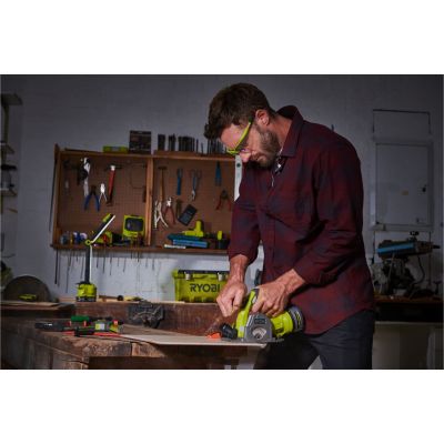 Дисковая пила Ryobi R18MMS-0, 18В ONE+, диск 85мм (без АКБ та ЗП) (5133004515) | Зображення 6