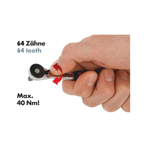 Набір ключів торцевих Wurth 1/4 23 шт. | Зображення 1