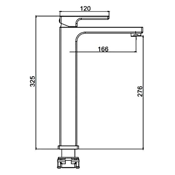 Змішувач для умивальника Gappo G1017-62 | Зображення 3