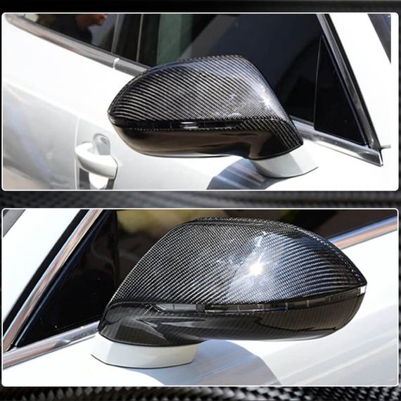 Кришки дзеркал (Карбон) для Ауди A7 2010-2018 рр | Зображення 4
