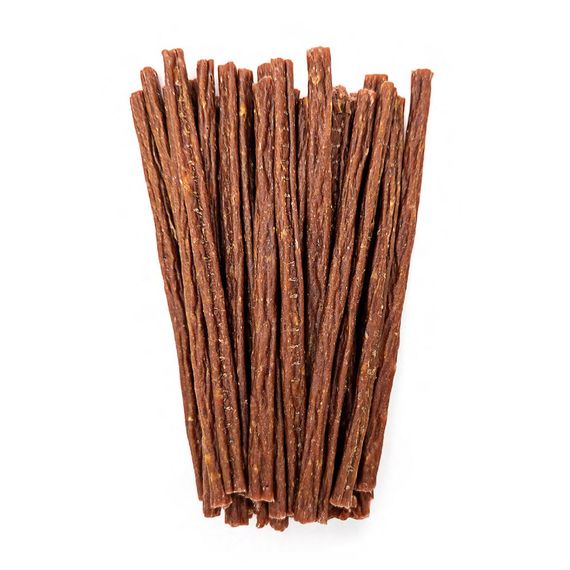 Ласощі для собак Соломка з м’яса індички + оливки, 80 г | Зображення 1