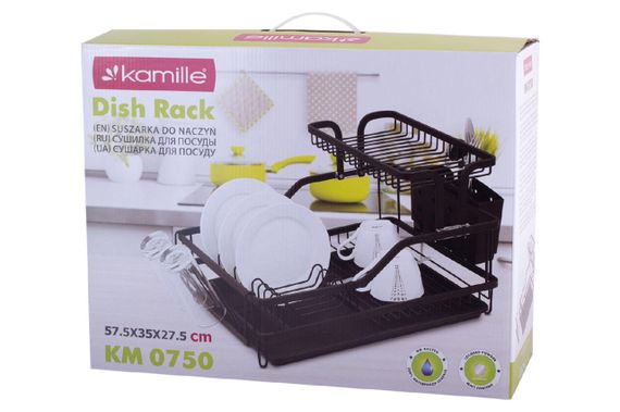 Сушилка для посуды Kamille - 575 x 350 x 275 мм (0750) | Зображення 2