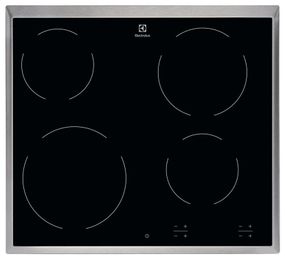 Варильна поверхня Electrolux електрична склокерамічна EHF6240XXK