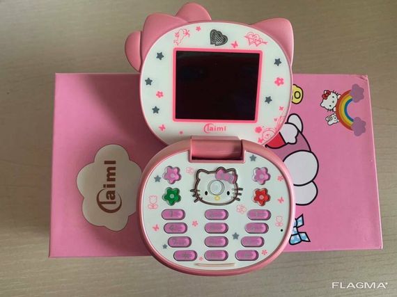 Детский Мини Мобильный Телефон Hello Kitty (Розовый) | Зображення 7