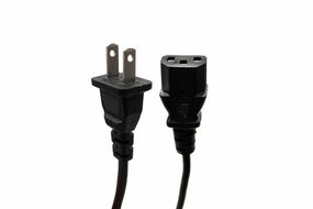 Кабель питания PROLUM™ под USA розетку (3 контакти), 1М