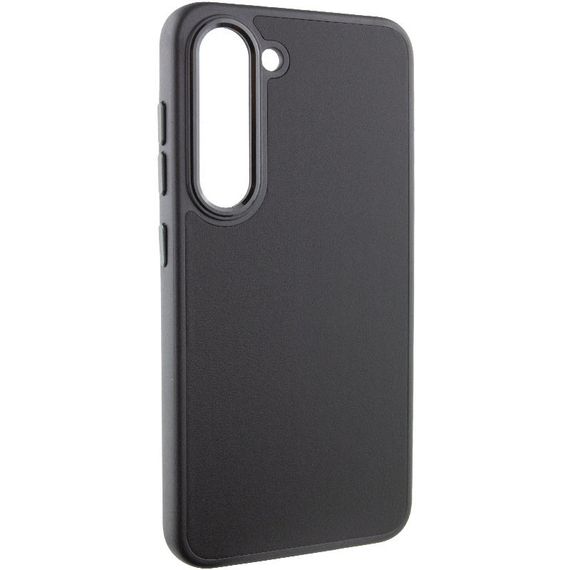 Шкіряний чохол Bonbon Leather Metal Style для Samsung Galaxy S22+ Чорний / Black | Зображення 1