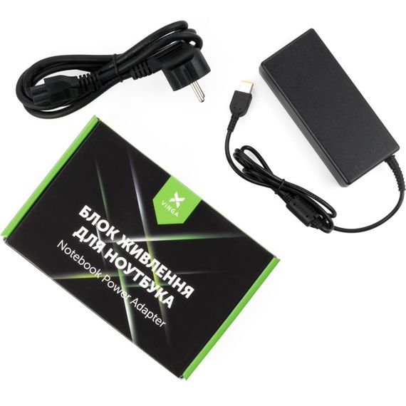 Блок живлення до ноутбуку Vinga Lenovo 90W 20V 4.5A square (VPA-2045-LNSQ01-101) | Зображення 3