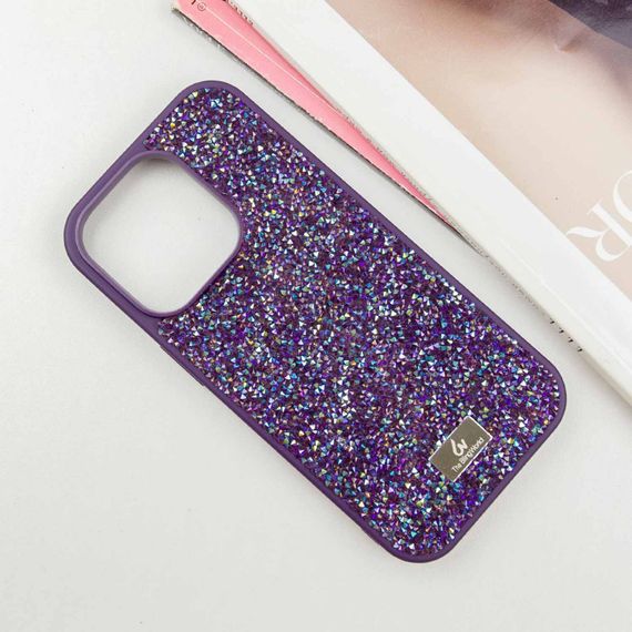 TPU чохол Bling World Rock Diamond для Apple iPhone 14 Pro Max (6.7") Червоний | Зображення 1