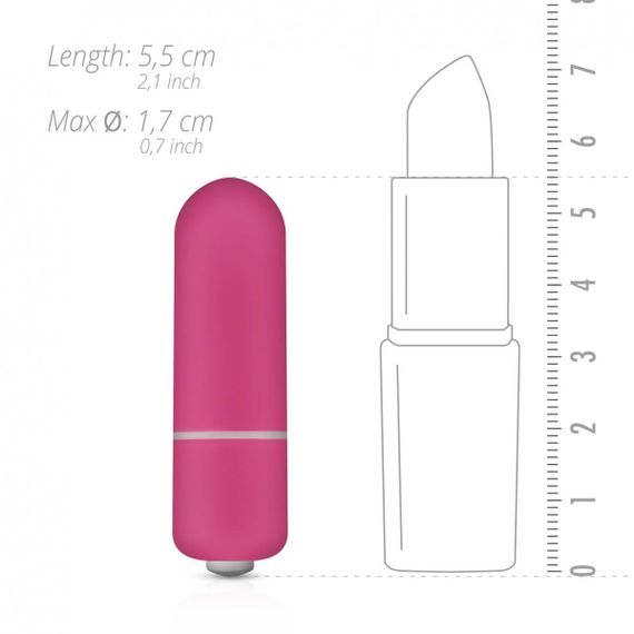 Віброкуля Easytoys, рожева, 5.5 х 1.7 см Sex Aura | Зображення 4