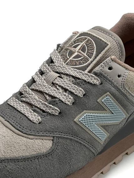 Жіночі кросівки 574 x Stone Island Grey Pink В3594 36 | Зображення 5