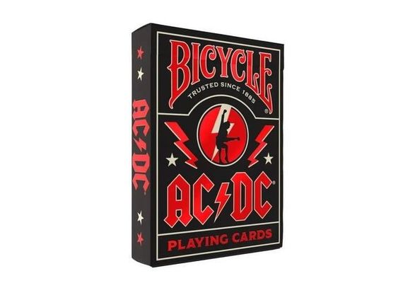 Игральные карты Bicycle AC/DC