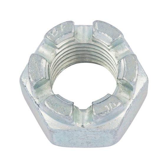 Гайка шестигранна корончата DIN935 - 8 (A2K) - SW21, M14