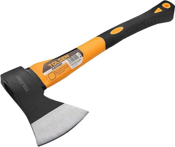 Сокира Tolsen з ручкою зі скловолокна 600 г (25053)
