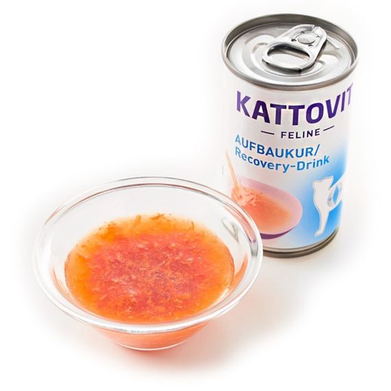 Суп для котів для післяопераційного відновлення Kattovit Veterinary Recovery Drink, 135 гр | Зображення 1