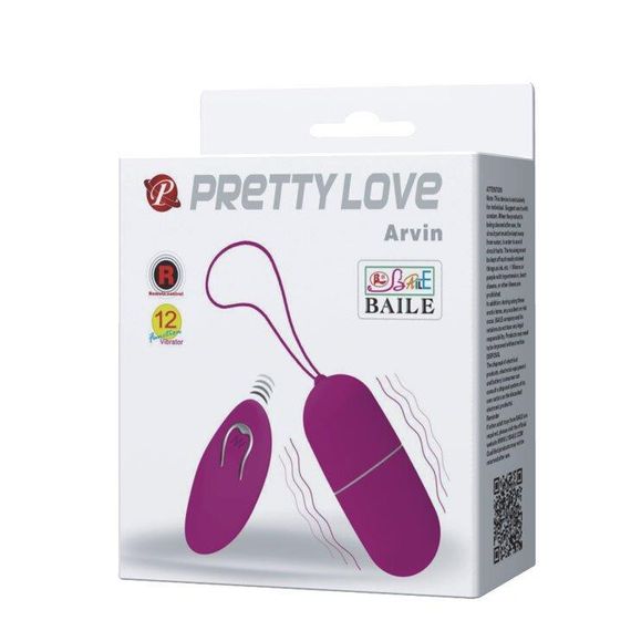 Віброяйце з дистанційним керуванням Pretty Love - Arvin, BI-014374W Sex Aura | Зображення 8