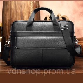 Мужская кожаная сумка для ноутбука из итальянской кожи, формат А4, премиум класс NW-53