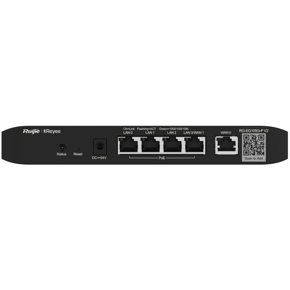 Маршрутизатор Ruijie Networks RG-EG105G-P V2 | Зображення 1