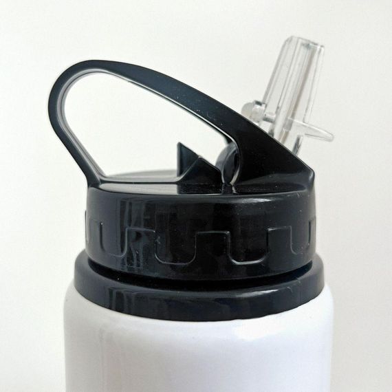 Пляшка для води з трубочкою Drink well. Travel often 600 мл (PLV_25A018) | Зображення 1