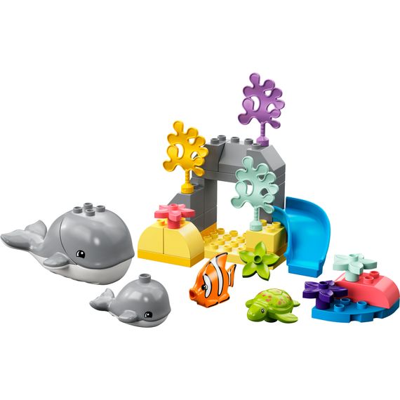 Конструктор LEGO DUPLO Town Дикі тварини океану 32 деталей (10972) | Зображення 8