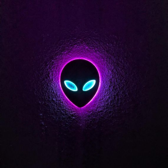 Панно декоративная картина на стену Пришелец LED подсветка 300х243 acr-p000224 | Зображення 3