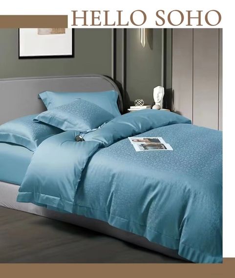 Комплект постільної білизни Soho Євро Boutique 200х230 см Dew Teal