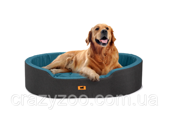 Лежак для собак та котів Ferplast Dandy C Colour 110 бірюзовий 110x70x23 см 82946099 | Зображення 1