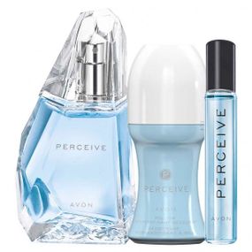 Набір Avon Perceive | Парфумна вода 50 мл + 10 мл + Дезодорант-антиперспірант 50 мл | Польща