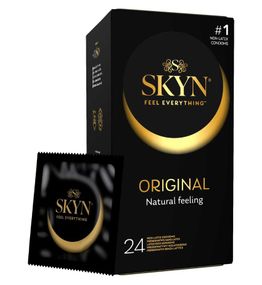 Безлатексные премиум-презервативы SKYN Original 24 шт