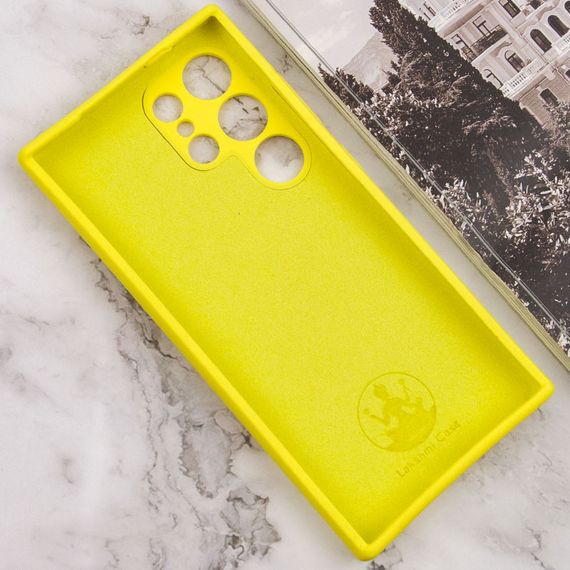 Чехол Silicone Cover Lakshmi Full Camera (AAA) для Samsung Galaxy S24 Ultra Желтый / Yellow | Зображення 2