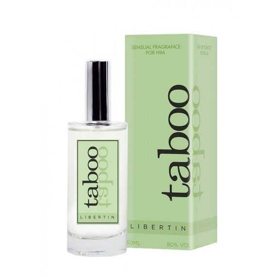 Туалетна вода з феромонами для чоловіків taboo LIBERTIN, 50 ml sexstyle