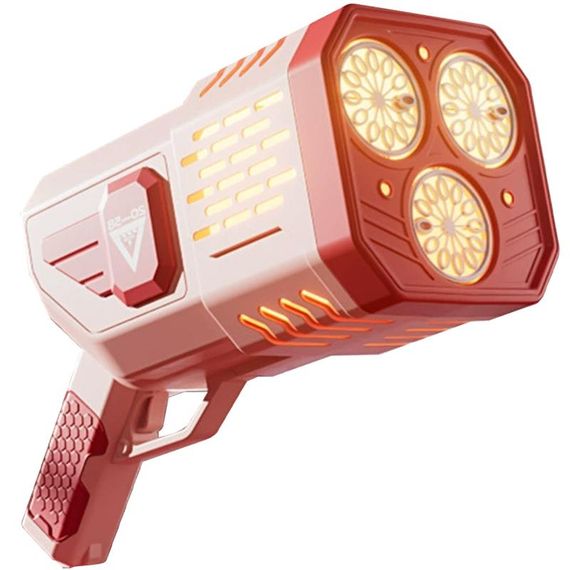 Пистолет с мыльными пузырями SHT 333-16 на 36 отверстий + 2xbottle 150ml Pink