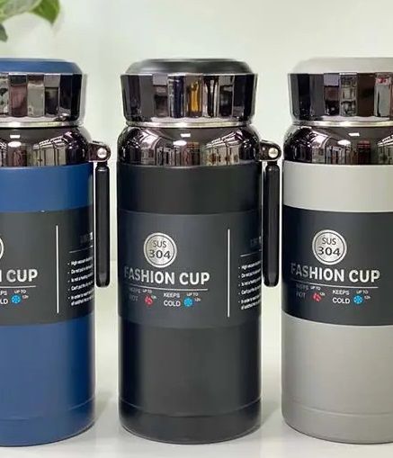 Термос питний Olens Колонел 102-409 1300 мл чорний