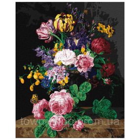 Картина по номерам "Цветочный аромат" ©Henriette Geertruida Knip Идейка KHO2048 40х50 см