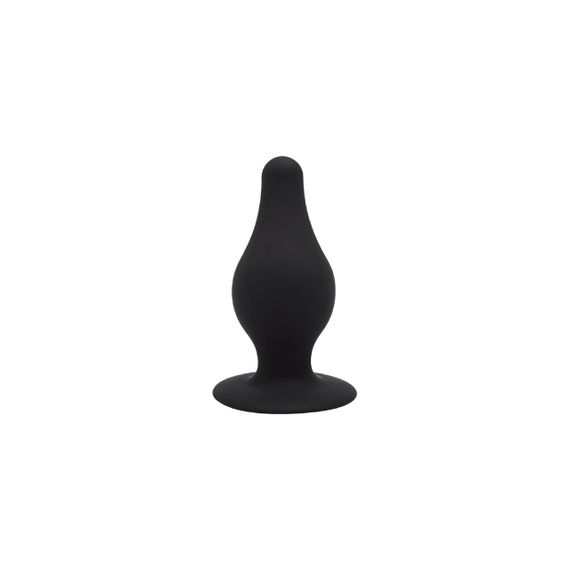 Анальна пробка подвійної густини SILEXD Thermo Reactive чорна, Medium Sex Aura