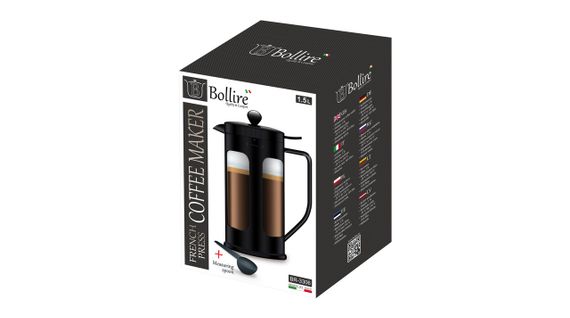 Заварник-прес BR-3306 BOLLIRE 1.5 л | Зображення 1
