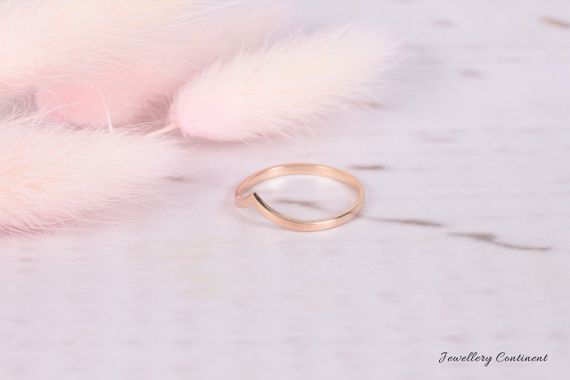 Кольцо из красного золота 22 | Зображення 5