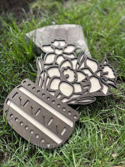 Настінна ключниця з дерева Дерев’яний органайзер для ключів Тримач для зберігання Персоналізація | Зображення 5