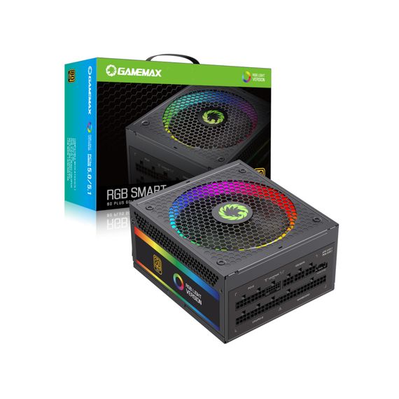 Блок живлення Gamemax 750W (RGB 750 PRO (ATX3.03.1 PCIe5.0) | Зображення 9