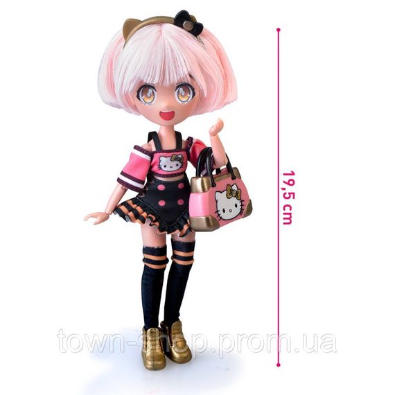 Детская кукла "Золотая Роллер Дива" 4SF Manga Dolls HKTF1000 серии "Hello Kitty" | Зображення 2