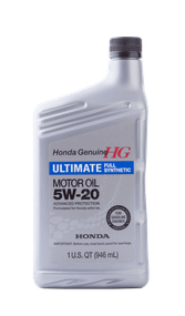 Моторна олива Honda HG Ultimate Synthetic 5W-20 1л.